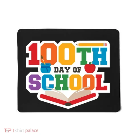 100th School Day Mousepad in the selected color