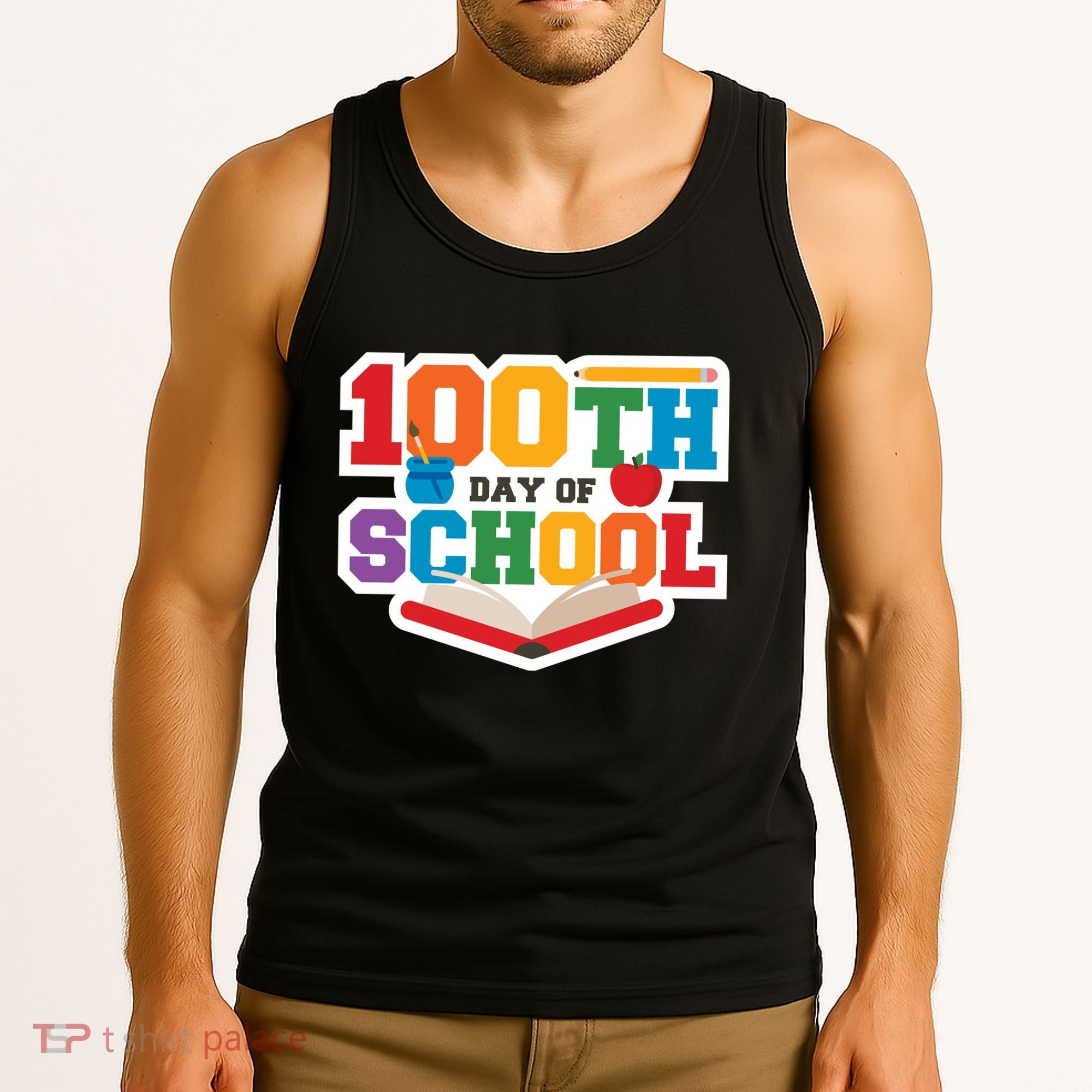 100th School Day Tank Top