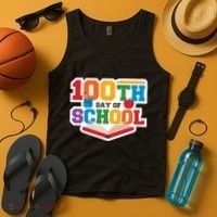 100th School Day Tank Top thumb 4