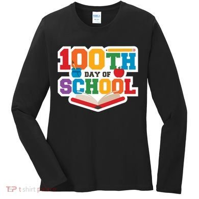 100th School Day Women's Long Sleeve Shirt