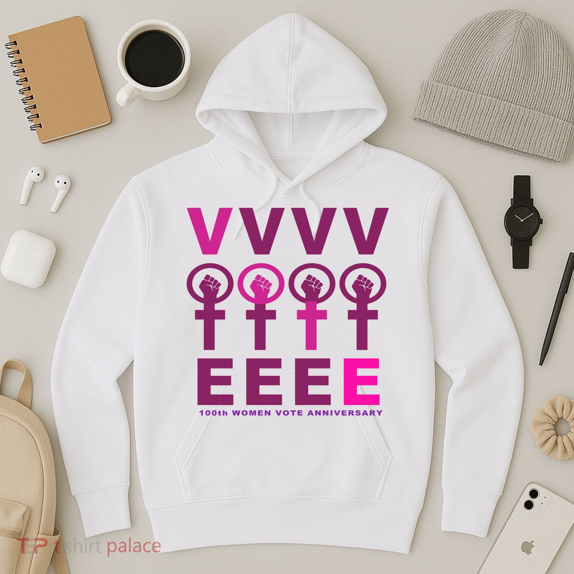 100th Women Vote Anniversary Hoodie