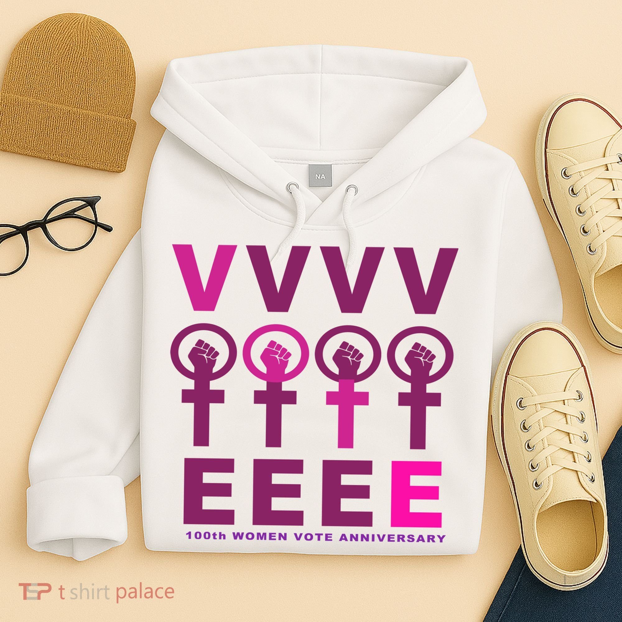 100th Women Vote Anniversary Hoodie