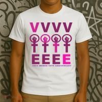 100th Women Vote Anniversary T-Shirt thumb 3