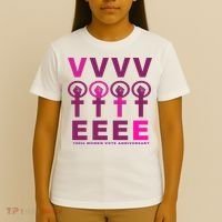 100th Women Vote Anniversary T-Shirt thumb 4