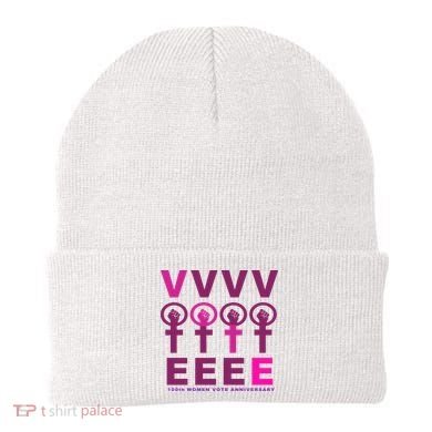 100th Women Vote Anniversary Beanie
