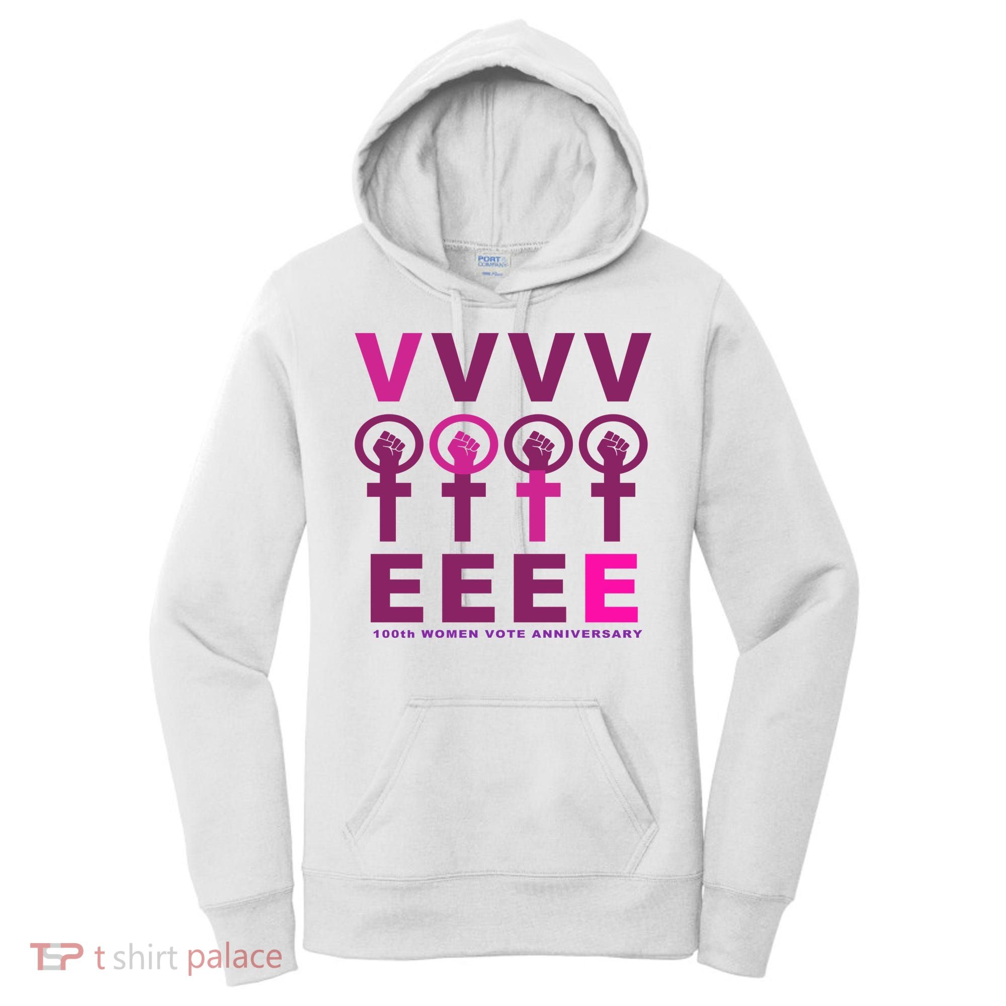 100th Women Vote Anniversary Women's Hoodie