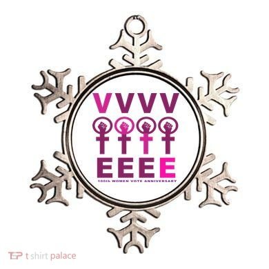 100th Women Vote Anniversary Ornament