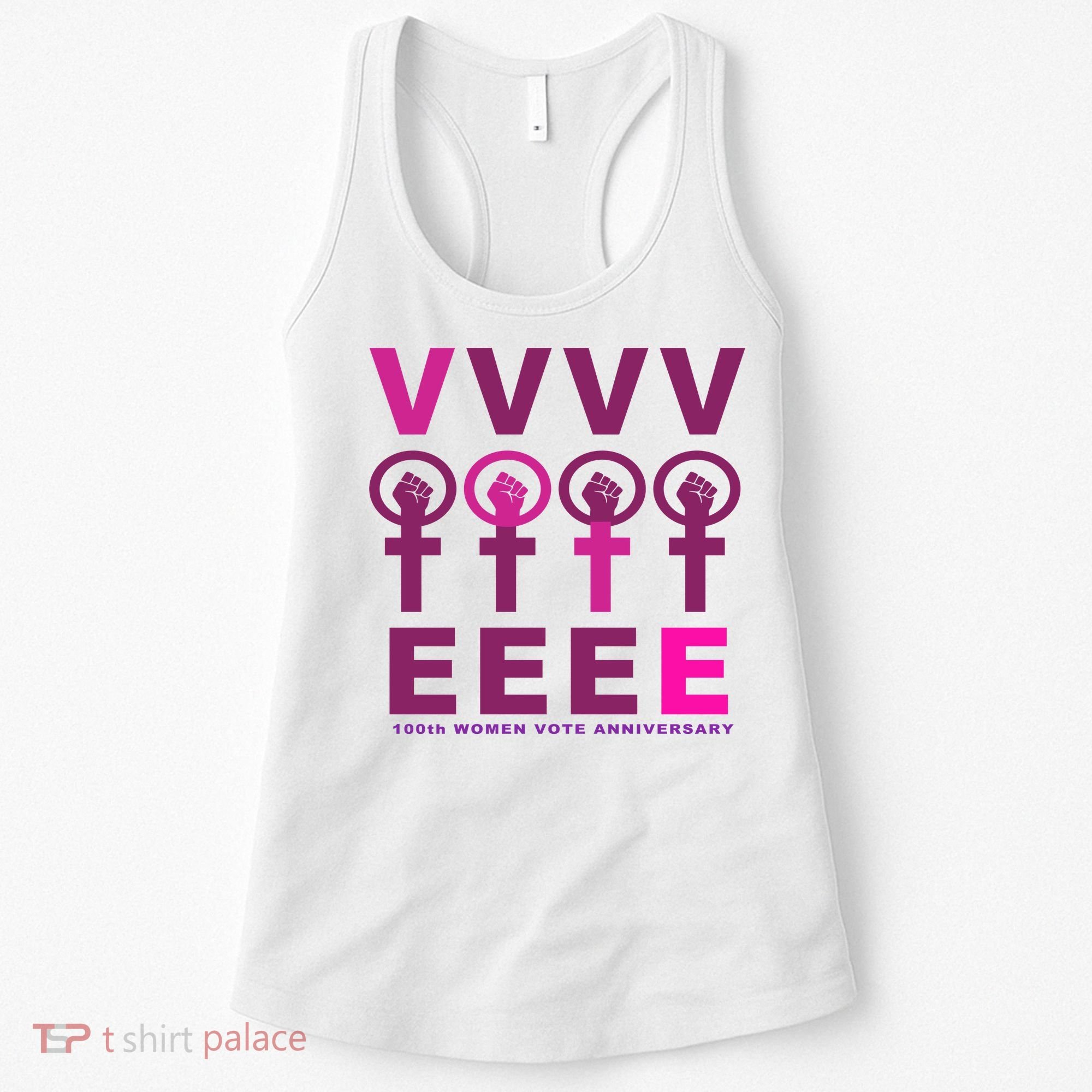 100th Women Vote Anniversary Women's Tank Top