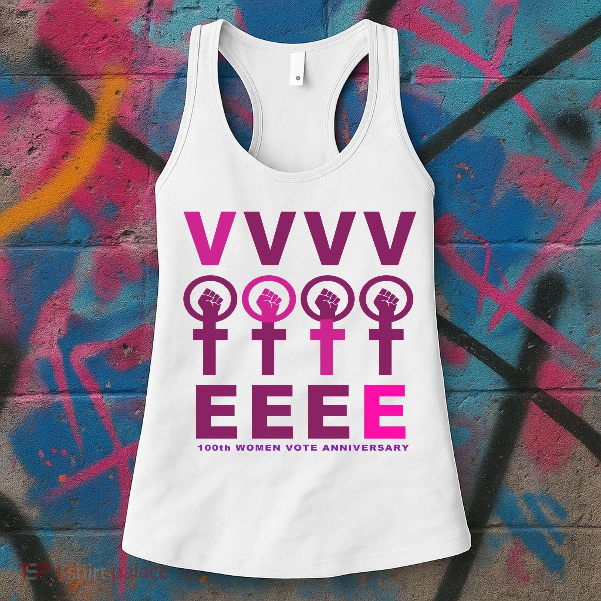 100th Women Vote Anniversary Women's Tank Top