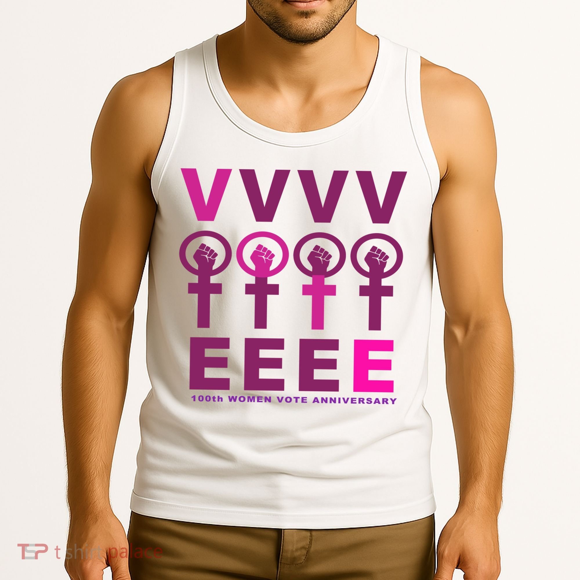100th Women Vote Anniversary Tank Top