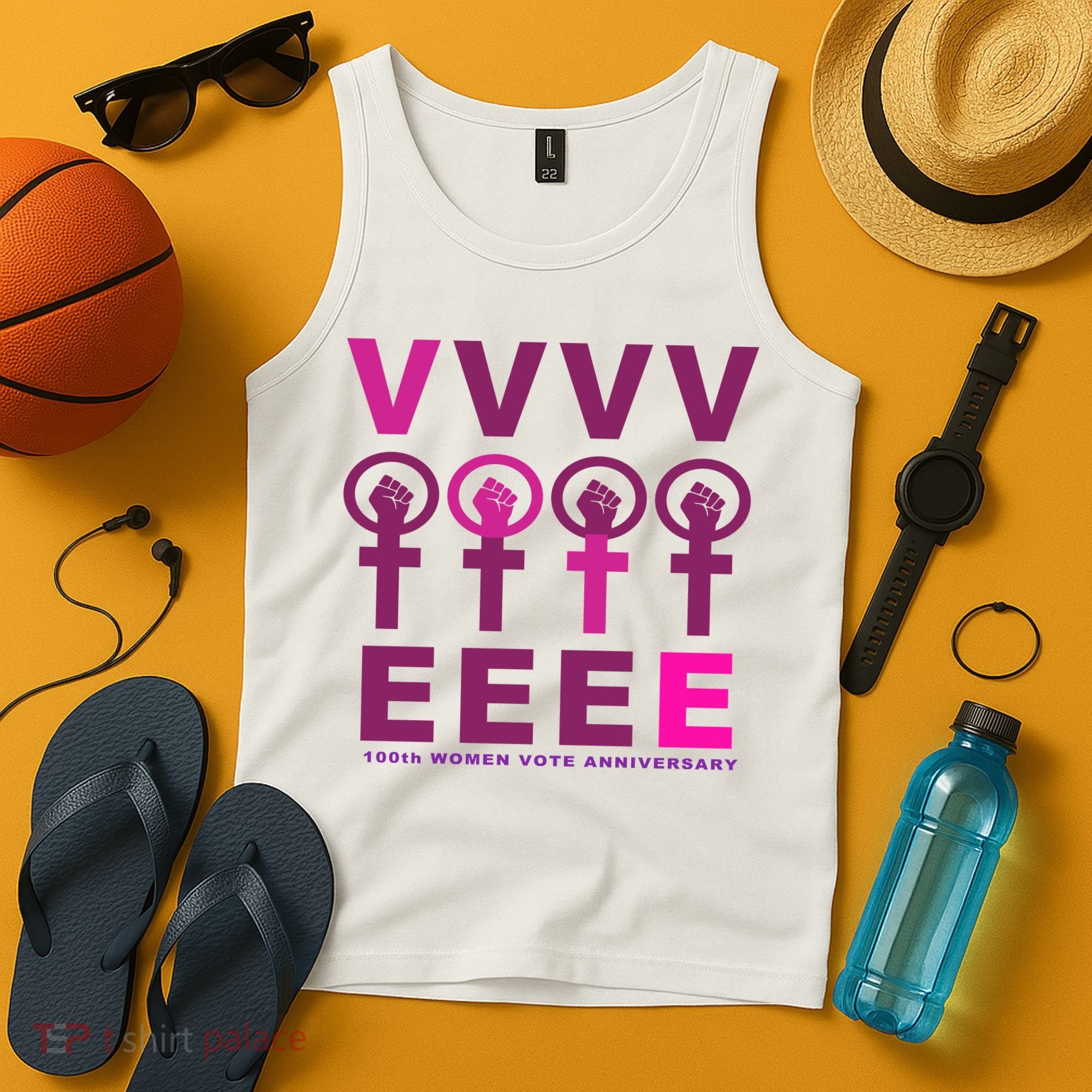 100th Women Vote Anniversary Tank Top