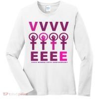 100th Women Vote Anniversary Women's Long Sleeve Shirt thumb 0