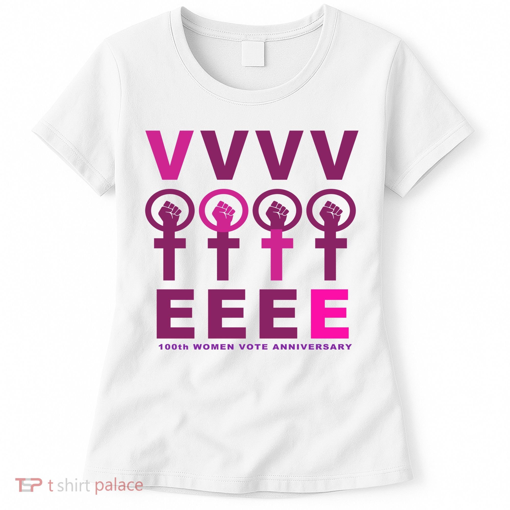 100th Women Vote Anniversary Women's T-Shirt