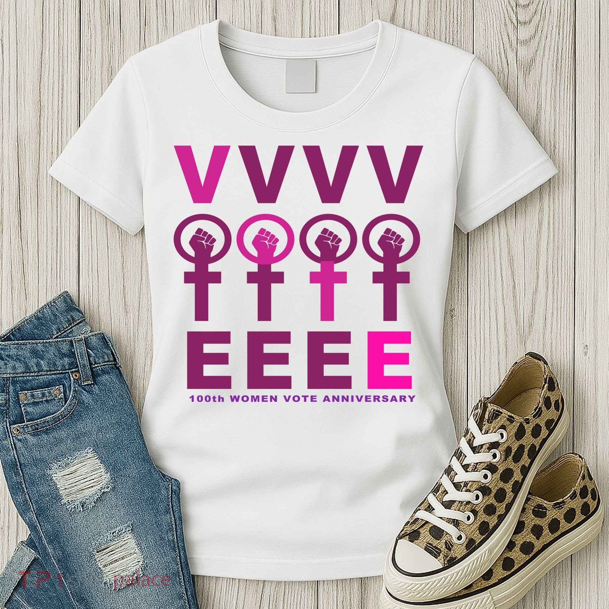 100th Women Vote Anniversary Women's T-Shirt