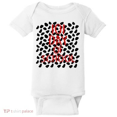 101 Day of School Baby Bodysuit