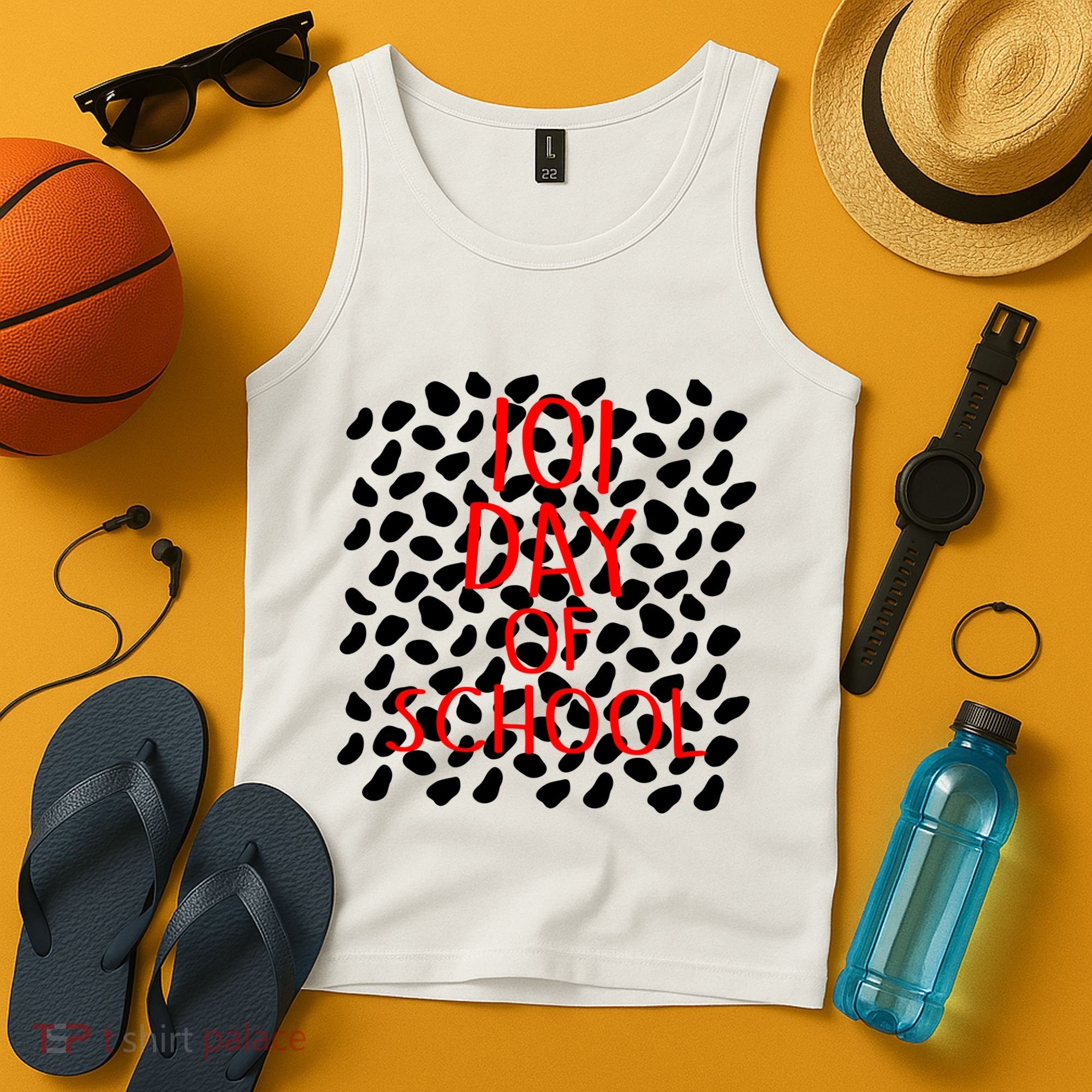 101 Day of School Tank Top