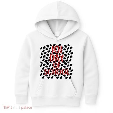 101 Day of School Kids Hoodie