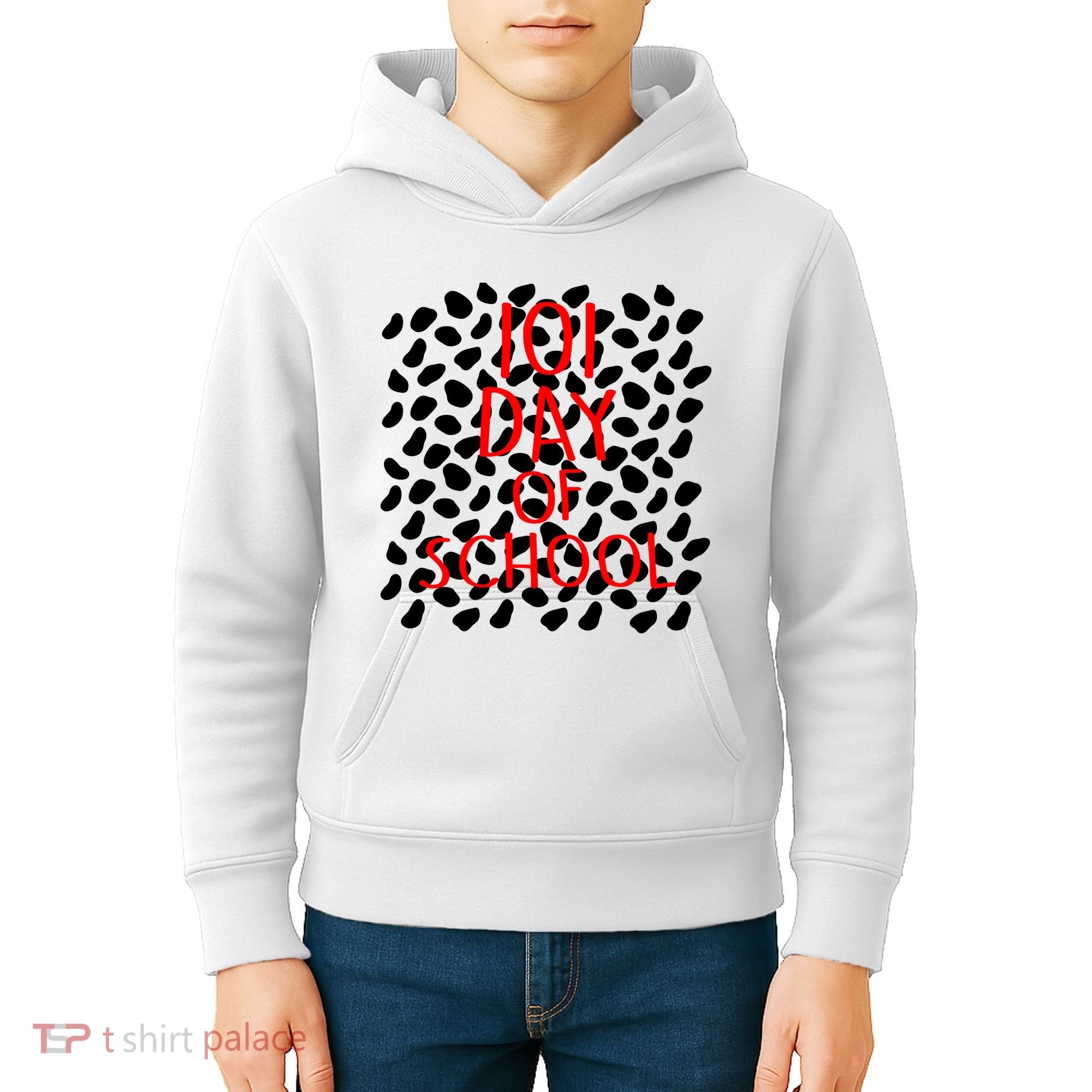 101 Day of School Kids Hoodie