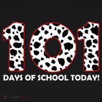 101 Days Of School USA-Made Doggie Bandana thumb 2