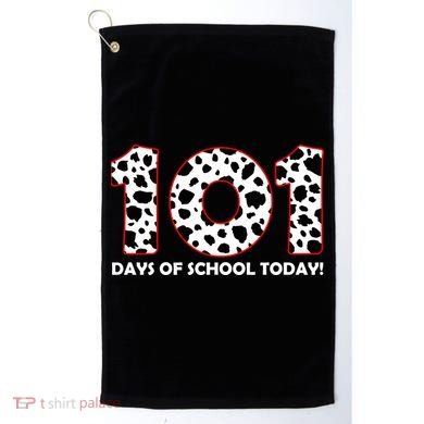 101 Days Of School Golf Towel