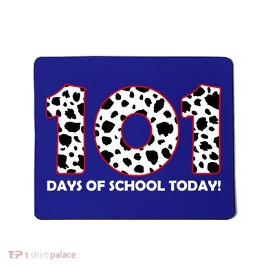 101 Days Of School Mousepad