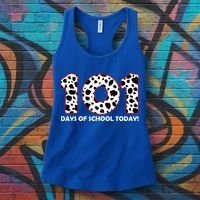 101 Days Of School Women's Tank Top thumb 3