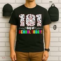 101 Days Of School Dalmatian Dog Cute T-Shirt thumb 6