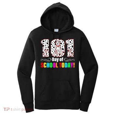 101 Days Of School Dalmatian Dog Cute Women's Hoodie