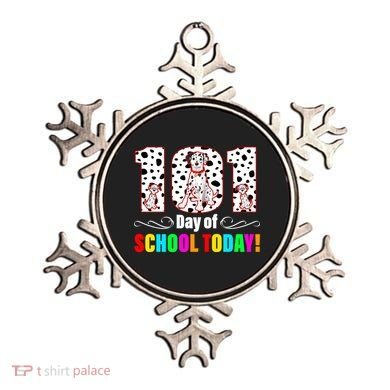 101 Days Of School Dalmatian Dog Cute Ornament