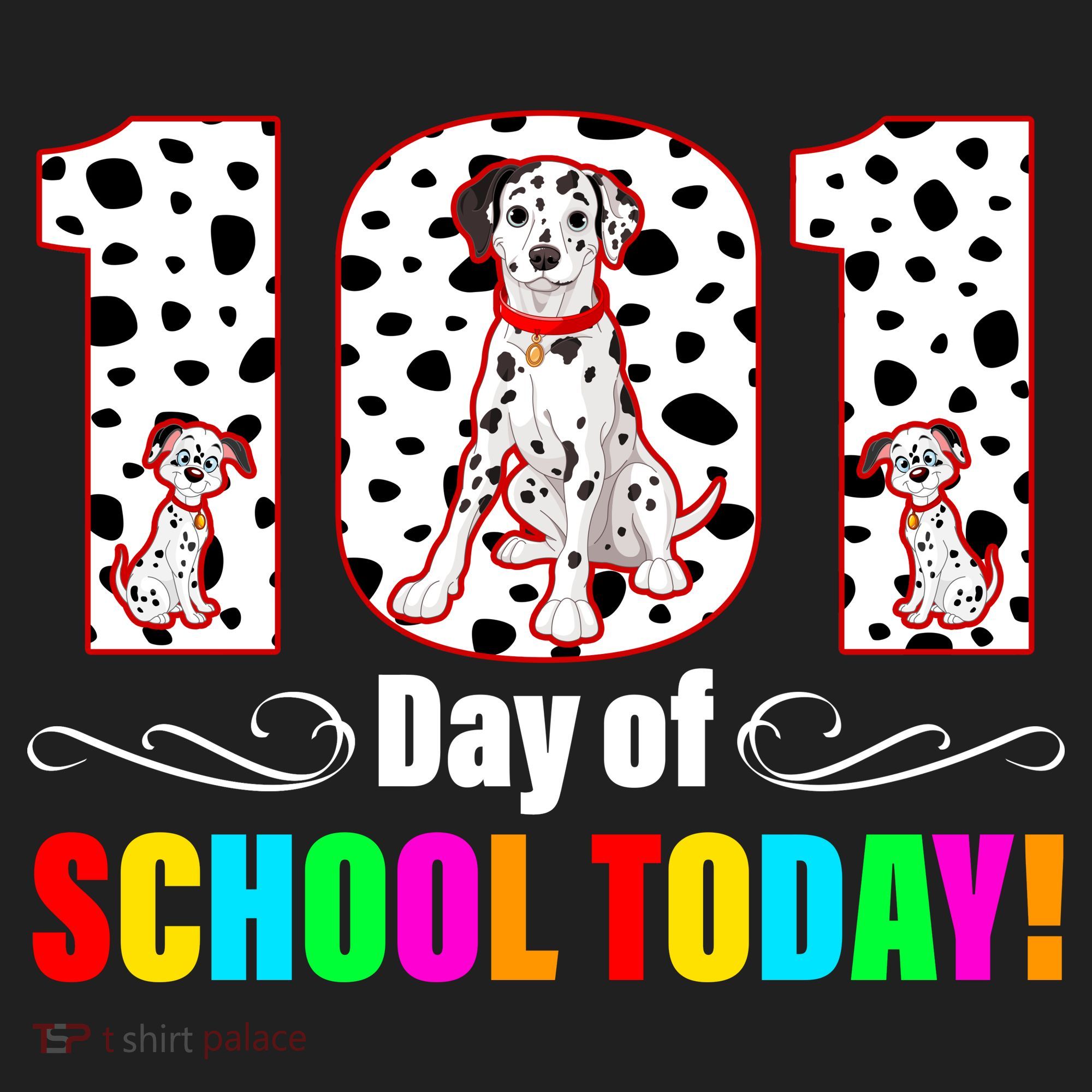101 Days Of School Dalmatian Dog Cute Hat