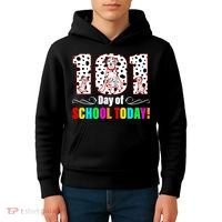 101 Days Of School Dalmatian Dog Cute Kids Hoodie thumb 4