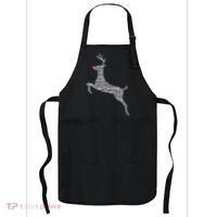Wordy Reindeer Christmas Apron thumb 0