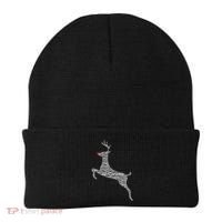 Wordy Reindeer Christmas Beanie thumb 0