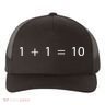 1 1 10 Developer Programmer Software Engineer Yupoong Adult 5-Panel Trucker Hat
