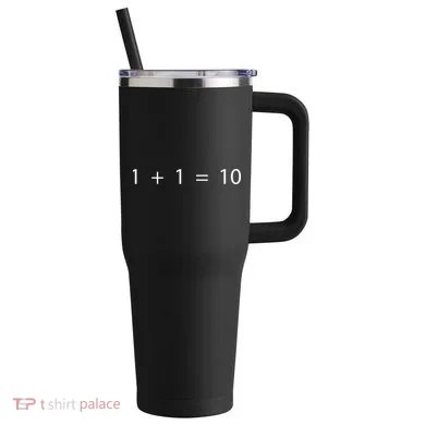 1 1 10 Developer Programmer Software Engineer 40oz Vacuum Insulated Stainless Steel Travel Tumbler