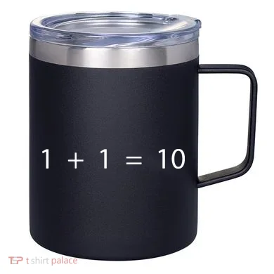 1 1 10 Developer Programmer Software Engineer 12oz Stainless Steel Coffee Mug