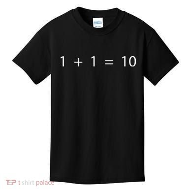 1 1 10 Developer Programmer Software Engineer Kids T-Shirt