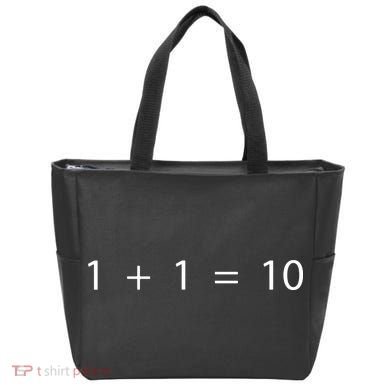 1 1 10 Developer Programmer Software Engineer Tote Bag
