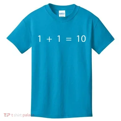 1 1 10 Developer Programmer Software Engineer Kids T-Shirt