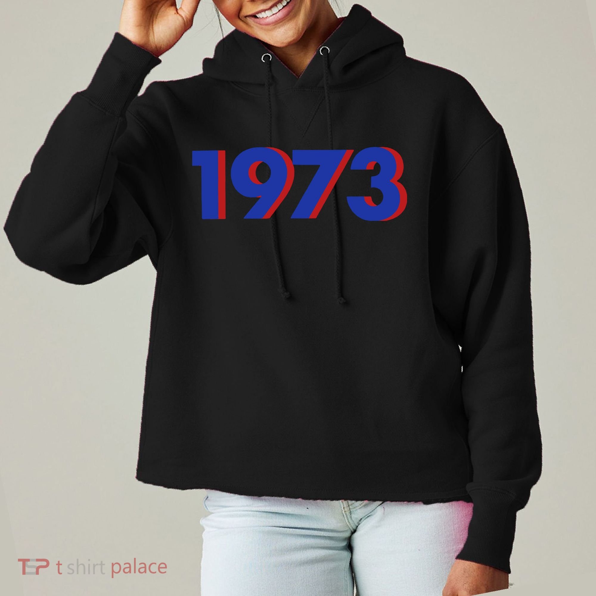 1973 1973 Support Roe V Wade, Pro Choice, Protect Roe V Wade Ladies Heavyweight Boxy Pullover Hoodie