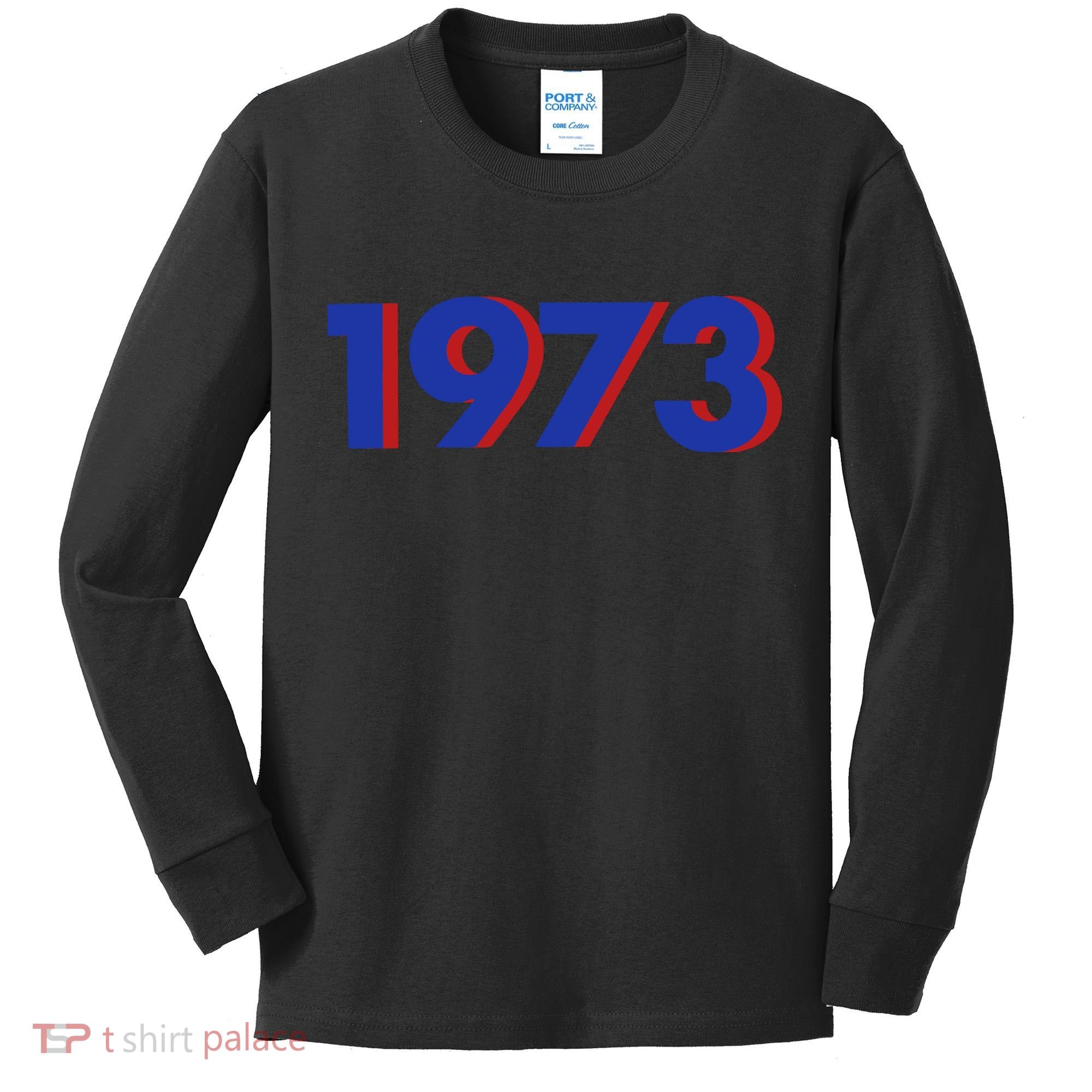 1973 1973 Support Roe V Wade, Pro Choice, Protect Roe V Wade Kids Long Sleeve Shirt