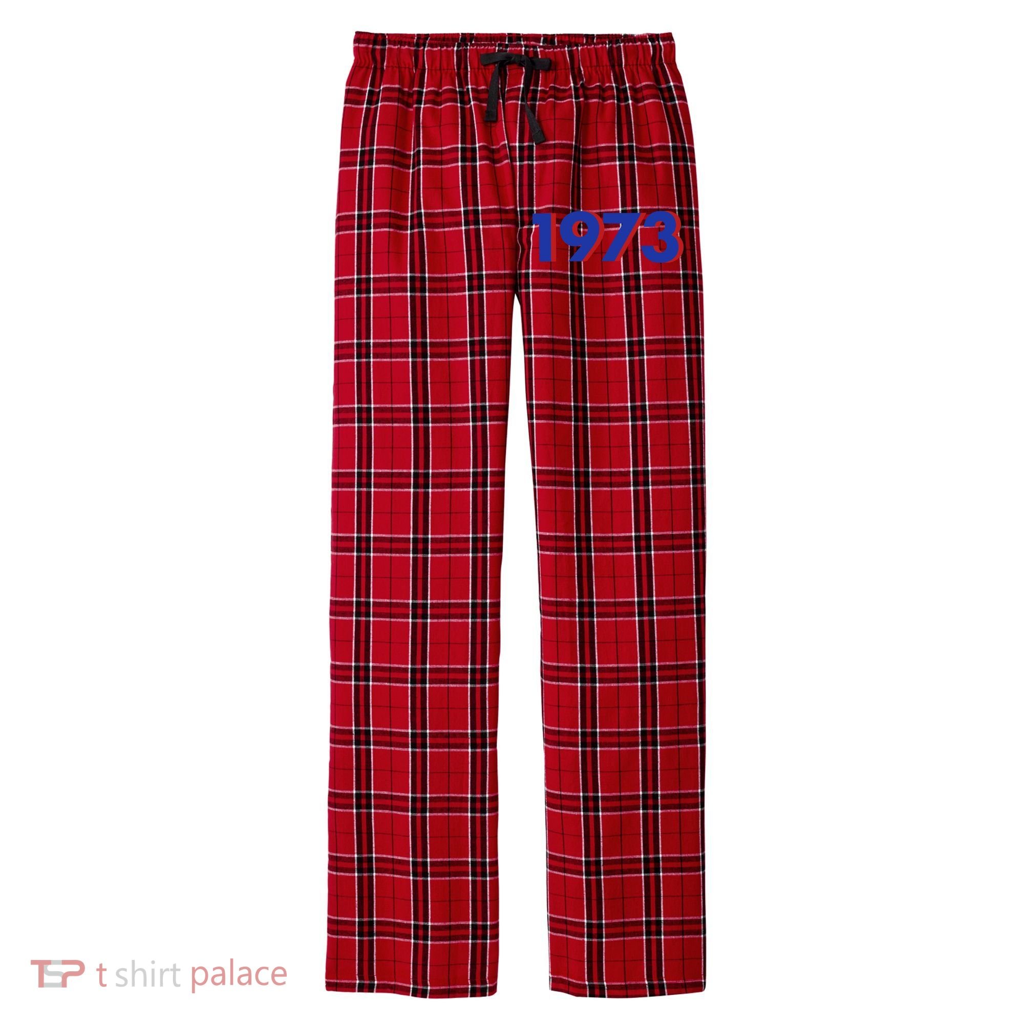 1973 1973 Support Roe V Wade, Pro Choice, Protect Roe V Wade Men's Flannel Plaid Pajama Pants