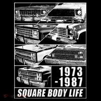 1973 1987 Square Body Truck Squarebody Stripe Pom Pom Beanie thumb 2