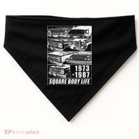 1973 1987 Square Body Truck Squarebody USA-Made Doggie Bandana thumb 0