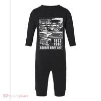 1973 1987 Square Body Truck Squarebody Infant Fleece One Piece thumb 0