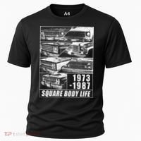1973 1987 Square Body Truck Squarebody Cooling Performance Crew T-Shirt thumb 0