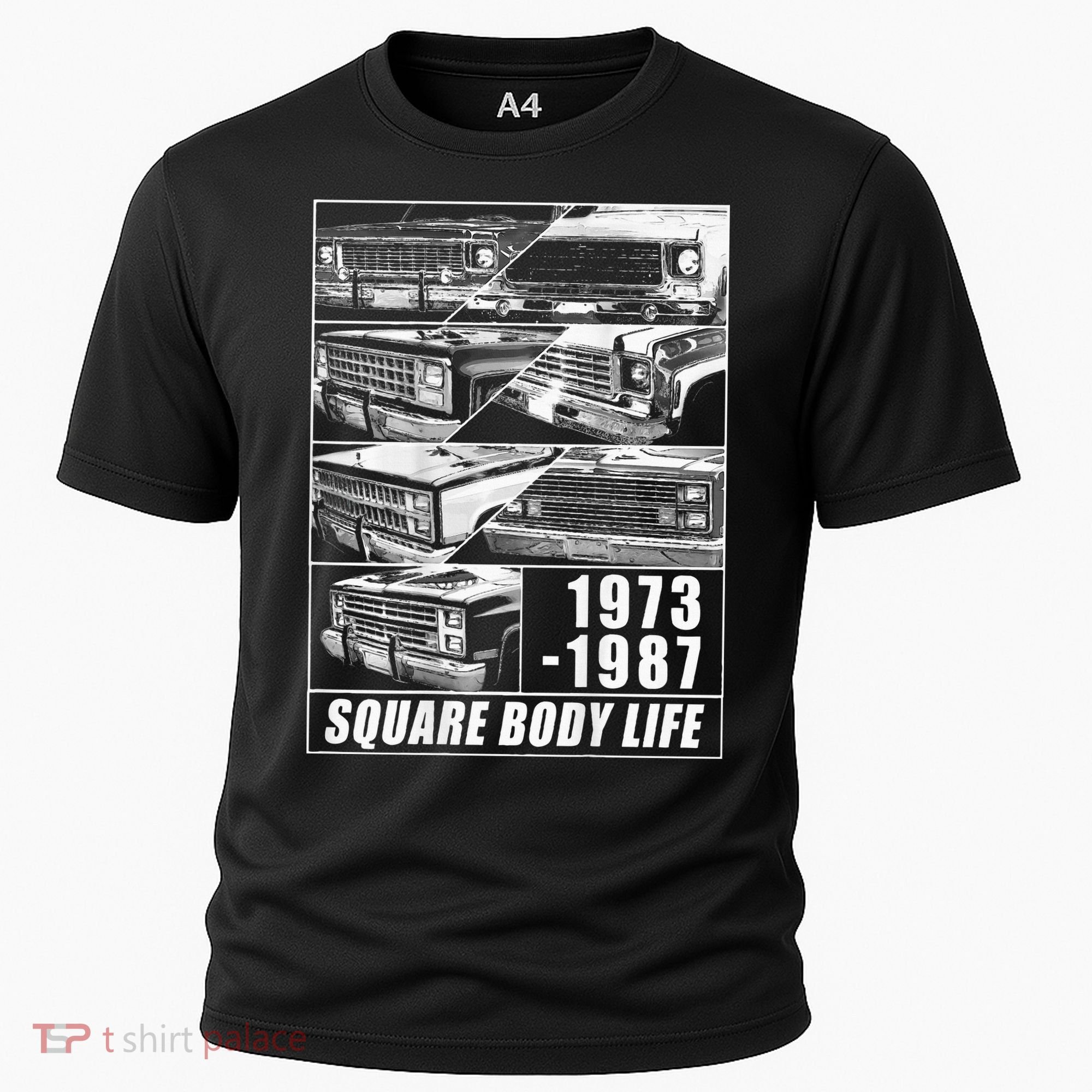 1973 1987 Square Body Truck Squarebody Cooling Performance Crew T-Shirt
