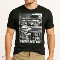 1973 1987 Square Body Truck Squarebody Cooling Performance Crew T-Shirt thumb 2