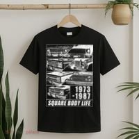 1973 1987 Square Body Truck Squarebody T-Shirt thumb 2