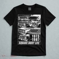 1973 1987 Square Body Truck Squarebody T-Shirt thumb 5